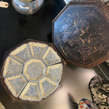 octagon Chinese lacquer box