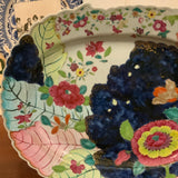 tobacco leaf platter Chinese Export