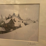 water color painting signed by John Shea