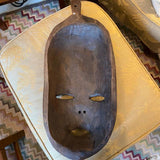 Ornate Wood Carved African Mask
