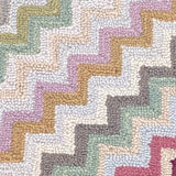 Dash & Albert Pastel Zig Zag Wool Rug 5' x 8'