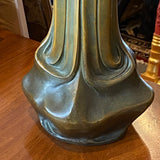 Art Nouveau Metal Figural Vase