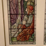 Watercolor of a Stained Glass Rendering by Abbott & Co