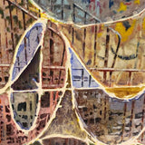 Fragments 2008, Abstract Oil on Canvas, Jutta Haeckel