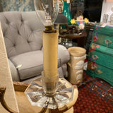 Pair of Mirrored Etched Double Arm Sconces