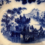 Flo blue platter