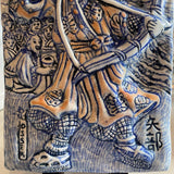 Stephanie Osser blue and white tile