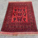 red bokara rug