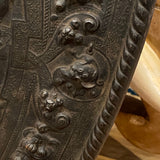 German Shield with War Fighting Scenes