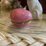 Gorham egg box with flowers