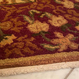 Red and Tan Tufenkian Armenian Designer Rug 3' x 5'4"