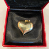 Beautiful Solid 14k Gold Heart Charm