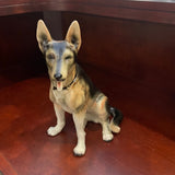 large porcelain German Shepard