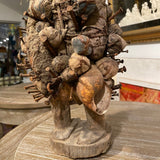 Kongo man with shells and nails
