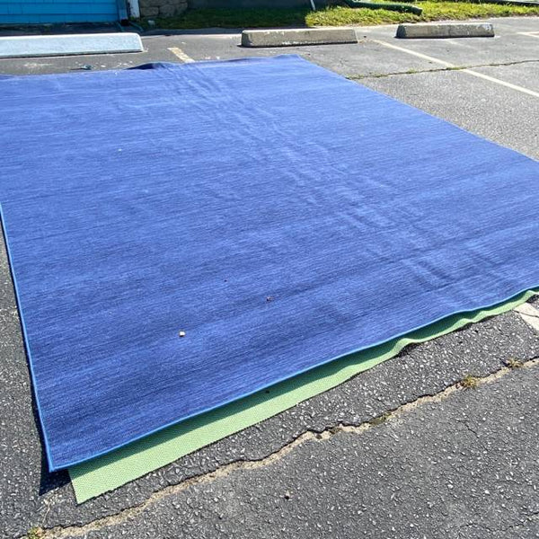 Variegated Blue Area Rug 10'3" x 13'2"