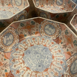 set of 4 octagonal Chinese 19th century bowls