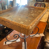 seagrass tray table