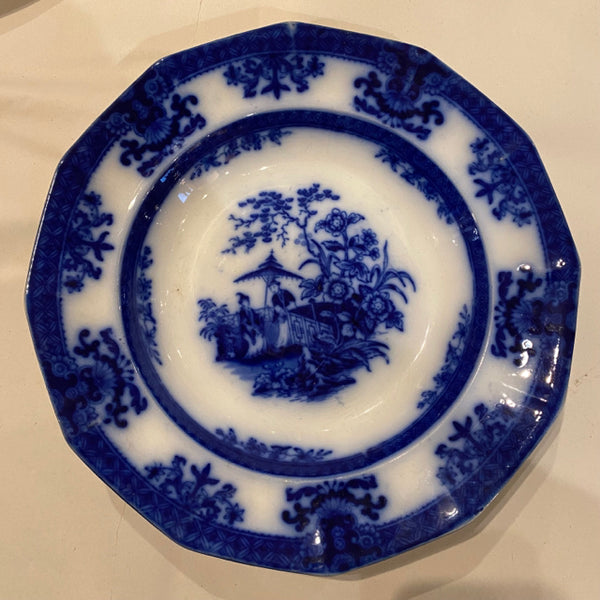 Amoy flo blue bowl