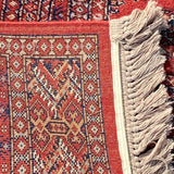 Red Bokara Rug 8'8" x 12'10"