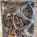 Stephanie Osser blue and white tile