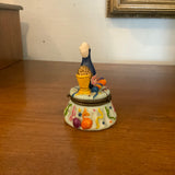 small porcelain box
