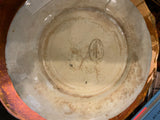 PLATE flow blue 13 colonies English stone ware for Tilden Thurber Providence RI