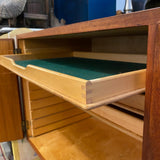 Mid-Century Modern Teak Cradenza Side Board with Two Doors