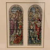 Watercolor of a Stained Glass Rendering by Abbott & Co