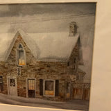 water color painting signed by John Shea