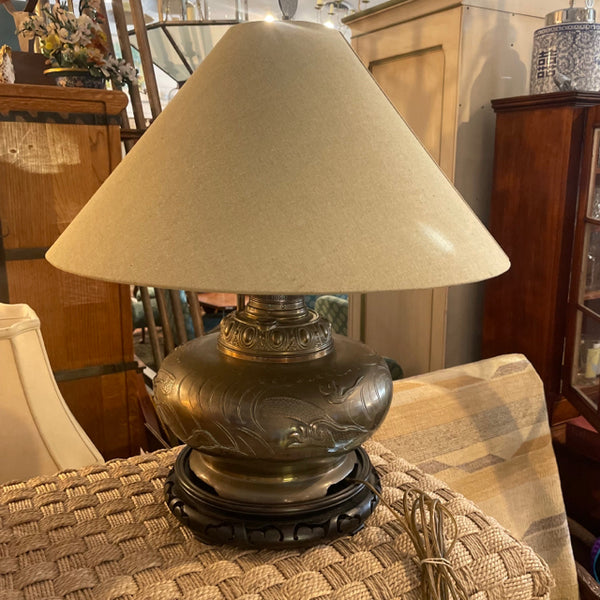 Asian dragon lamp