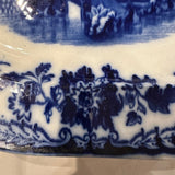 Flo blue platter