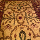 Red and Tan Tufenkian Armenian Designer Rug 3' x 5'4"