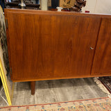 Mid-Century Modern Teak Cradenza Side Board with Two Doors