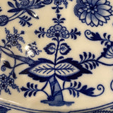 blue onion platter