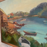 G. Morris signed painting