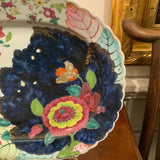 tobacco leaf platter Chinese Export