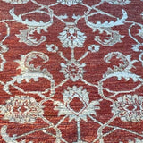 Peach & Tan Persian Rug 6' x 9'4"