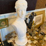 Artemis Diana bust statue white
