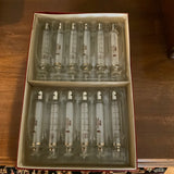 case of glass syringes