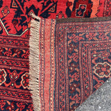 red bokara rug
