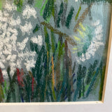 Molly Luce pastel "Wild Grapes and Other Flowers"