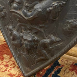 German Shield with War Fighting Scenes