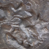 German Shield with War Fighting Scenes