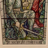 Watercolor of a Stained Glass Rendering by Abbott & Co