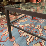 Iron Gate Cocktail Table with Glass Top