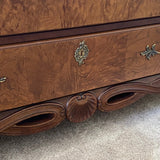 Century Marble Topped 3 Drawer Chest