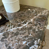 Century Marble Topped 3 Drawer Chest