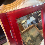 wall mount mirrored jewelry cabinet