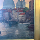 Large Kubitz painting of Venice