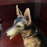 large porcelain German Shepard